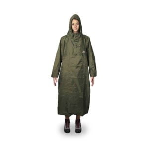 Poncho Lluvia Verde Marsupio