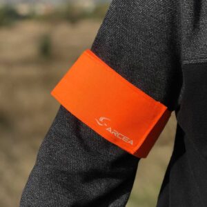 Cinta naranja para brazo 55×7 cm