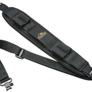 Correa Butler Creek Comfort Stretch Alaskan Magnum con anillas portafusil – negra