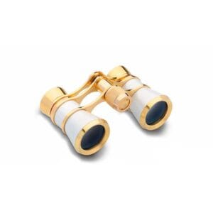 Gemelos Konus OPERA 3×25 – acabado blanco