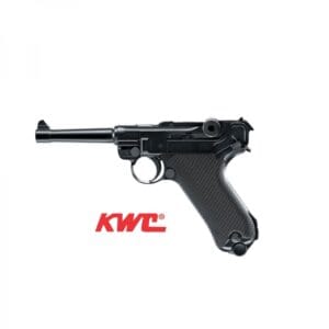 Pistola KWC P08 full metal con Blowback - 4,5 mm Co2 Bbs Acero