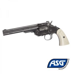 Revolver Schofield 6" Plated Steel Full metal - 4,5 mm Co2 Bbs Acero
