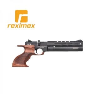 Pistola PCP Reximex RPA calibre 5,50 mm. Madera y color negro. 12 julios. Sin culata.