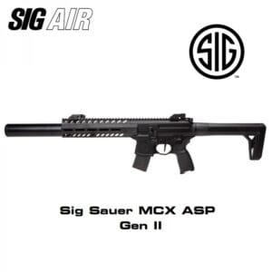 Subfusil Sig Sauer MCX - GEN2 ASP Black Co2 - 4,5 Balines
