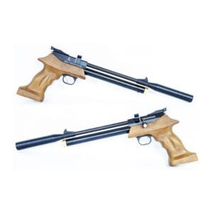 Pistola PCP Artemis/Zasdar PP800 multi-tiro con supresor de sonido y Regulador cal. 5,5 mm Balines