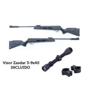 Carabina Aire Comprimido Artemis/Zasdar SR1000S Gas Piston 4,5 mm con Visor 3-9X40