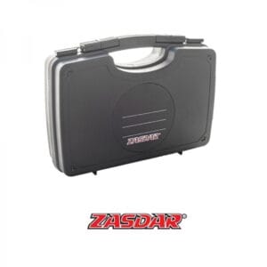 Maletin arma corta ZASDAR Mod. 9030 - 300x220x80 mm - Negro
