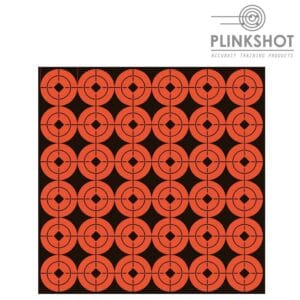 HOJA 36 DIANAS ADHESIVAS 2.5CM 10 HOJAS