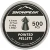 airgun_pellets_snowpeak_pointed_4.5_mm_7.56_grain_1_balines_caza_y_Defensa