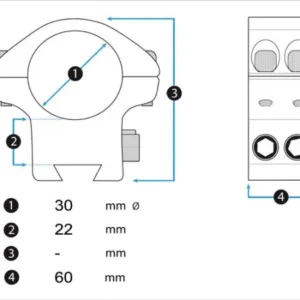 mount-utg-accu-sync-25.4-mm-high-37-mm-offset-weaver-picatinny-_5_monturas_caza_y_Defensa