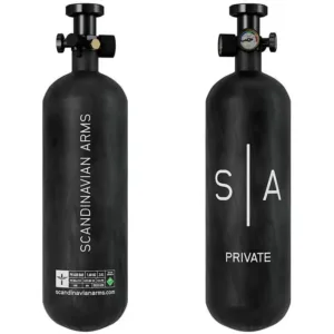 Mochila con Botella de Fibra de Carbono de 2 Litros Set Scandinavian Arms