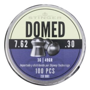 Balines STINGER Domed 7.62 mm 100 uds