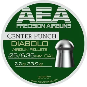 Balines de aire comprimido AEA Center Punch 6.35 mm 33.9 grain