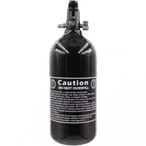 hpa_tank_dominator_48_3000_aluminium_0.8_liters_207_bar_with_pressure_gauge_caza_y_defensa