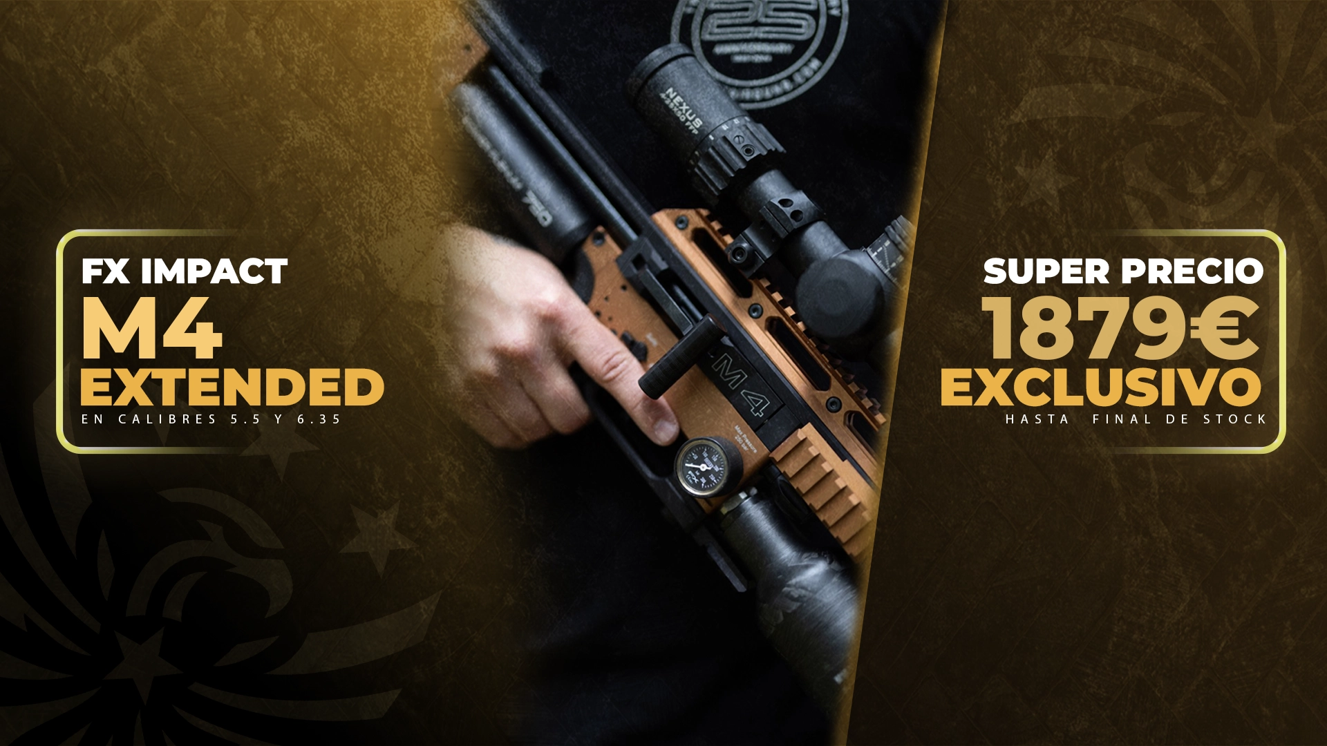 fx impact m4 extended descuento caza y defensa pc