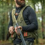 chaleco mochila de caza suede selva 12 litros nature