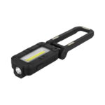 linterna cob de trabajo + led swivel con base magnética olight amarillo