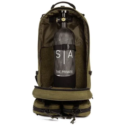 mochila con botella de fibra de carbono de 2 litros set scandinavian arms