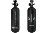 mochila con botella de fibra de carbono de 2 litros set scandinavian arms