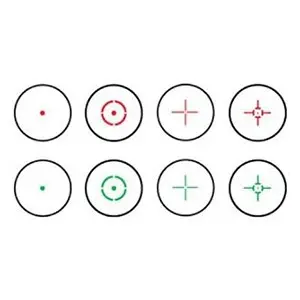 visor punto rojo nikko stirling ns con retícula múltiple