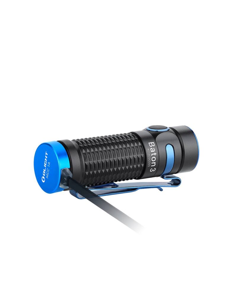 linterna led edc baton 3 1.200 lum. (edición estándar) olight negro