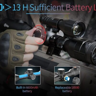 visor nocturno infiray tube nv td50l v1