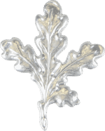 hojas de roble para colmillos 10 unidades