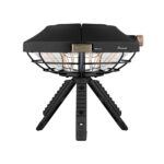 lámpara led 360º recargable haloop 600 lúmenes olight negro