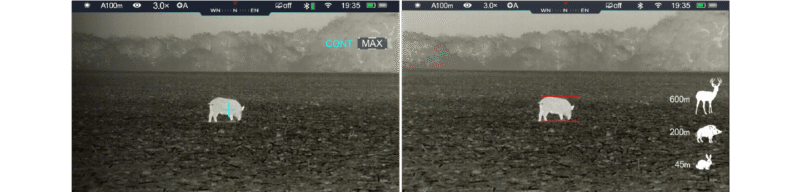 visor térmico infiray tube tl35 v2