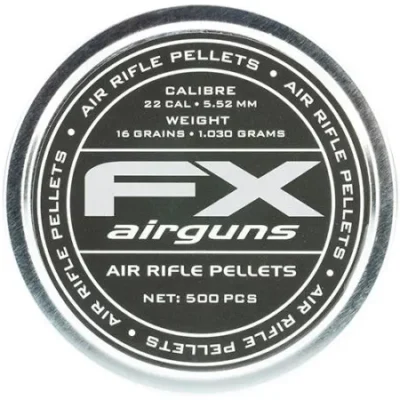 airgun pellets fx 5.52 mm 16 grain balines caza y defensa.webp