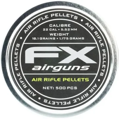 airgun pellets fx 5.52 mm 18.1 grain balines caza y defensa.webp