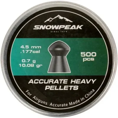 airgun pellets snowpeak accurate heavy 4.5 mm 10 2.webp