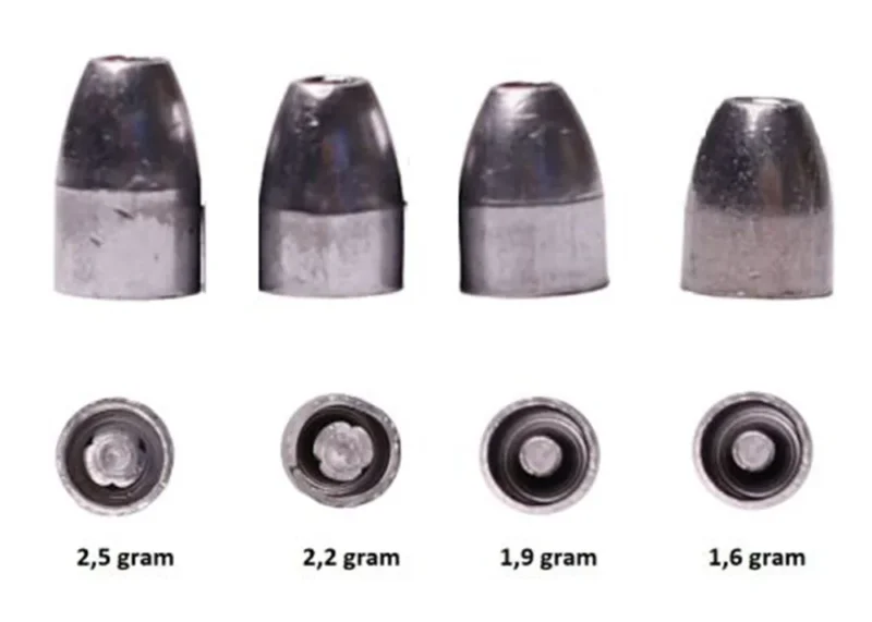airgun slugs arg 6.35 mm 29.3 grain (.250)