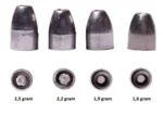 airgun slugs arg 6.35 mm 34 grain (.250)