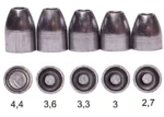 airgun slugs arg 7.62 mm 50.9 grain (.300)