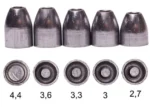 airgun slugs arg 7.62 mm 55.6 grain (.300)