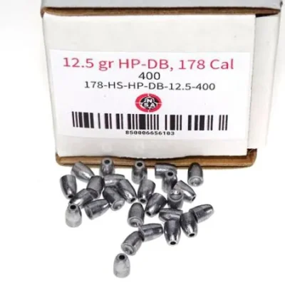airgun slugs nielsen 4.5 mm hpdb 12.5 grain (.178)
