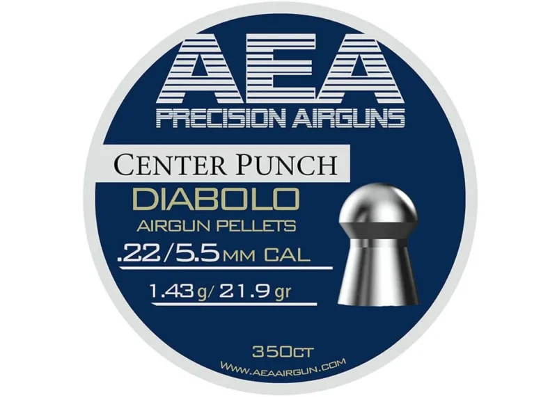 airgun pellets aea center punch 5.5 mm 21.9 grain.webp