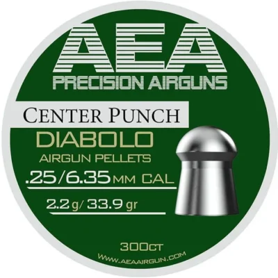 airgun pellets aea center punch 6.35 mm 33.9 grain.webp