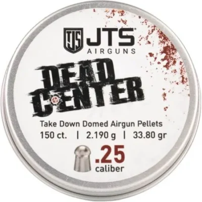 airgun pellets jts dead center precision 6.35 mm 33.80 grain balines caza y defensa.webp