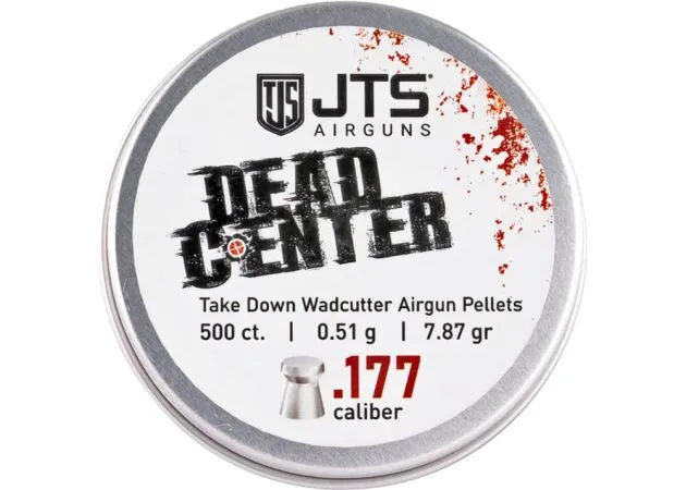 airgun pellets jts dead center precision flat 4.5 mm 7.87 grain balines caza y defensa.webp airgun pellets jts dead center precision flat 4.5 mm 7.87 grain balines caza y defensa.webp