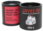 airgun slugs javelin gen 2 7.62 mm 68 grain (.300)