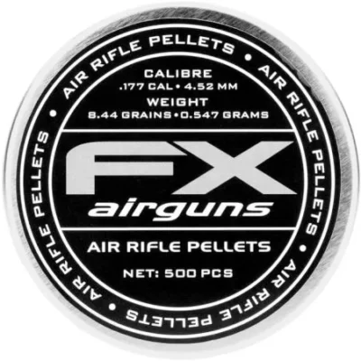 airguns pellets fx 4.52 mm 8.4 grain new 1 balines caza y defensa.webp