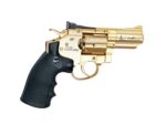 revolver dan wesson edición especial 2,5" gold 4,5 mm co2 bbs acero