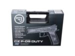 pistola cz p 09 negra incluye maletín 6 mm gbb / co2