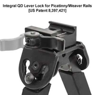 bípode utg caucho blindado full metal qd