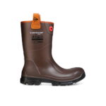 botas agua purofort rigpro dark brown dunlop