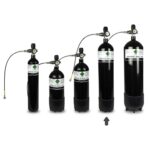 botella 7 litros pcp 300 bares. kit completo