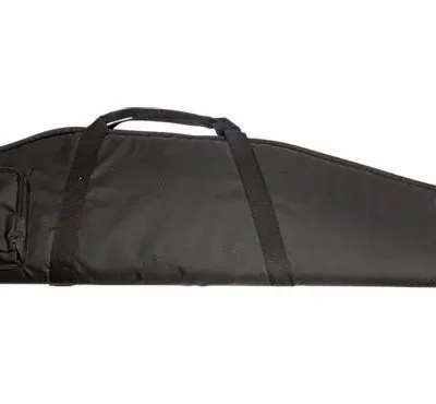 funda buffalo river deluxe negra para rifle con visor