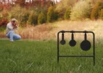 objetivo de tiro caldwell plink n' swing™ .22 rimfire triple spin target